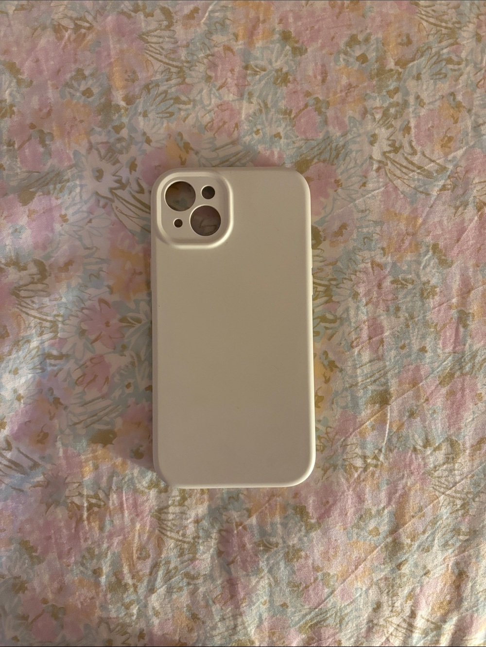 Silicone Phone Case for iPhone 15 Plus 6.7 inch - Stone